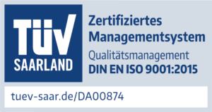 TÜV-Zertifikat Qualitätsmanagement