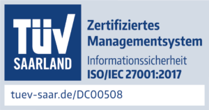 TÜV-Zertifikat Informationssicherheit